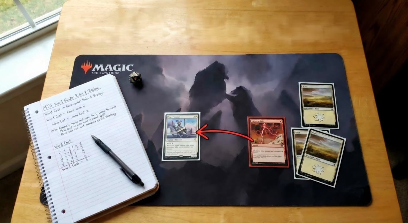 Complete guide to the Ward mechanic in Magic: The Gathering