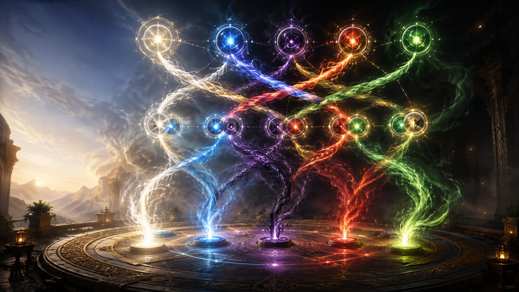 Every Magic: The Gathering colour combination name, from guilds to shards to wedges