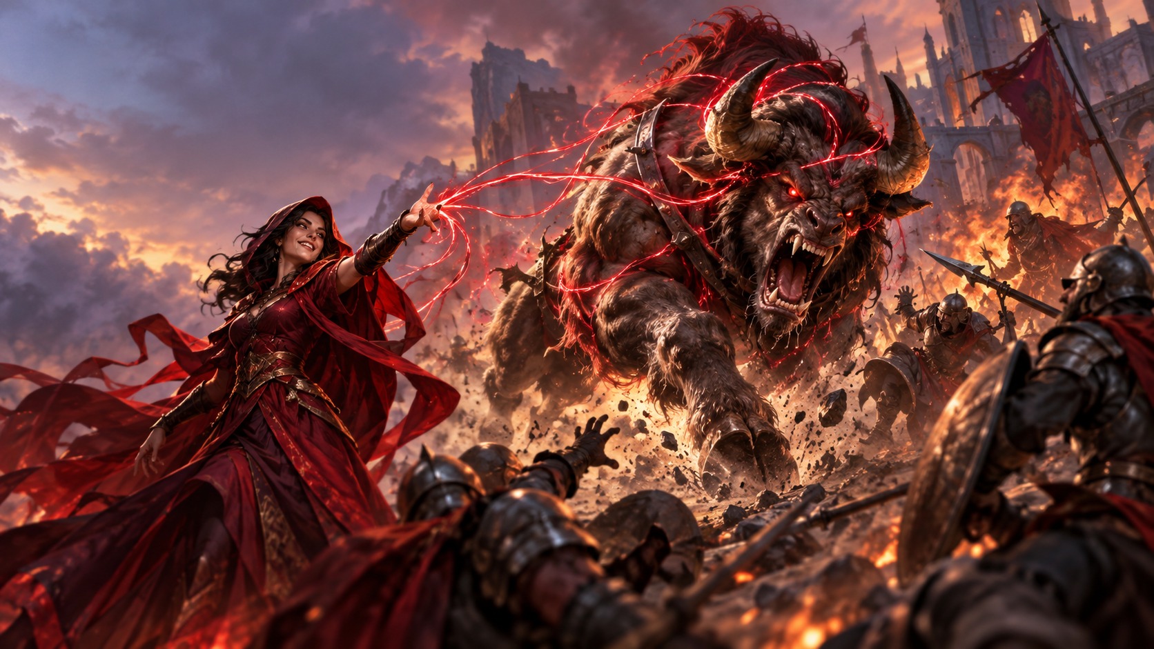How the goad mechanic works in Magic: The Gathering