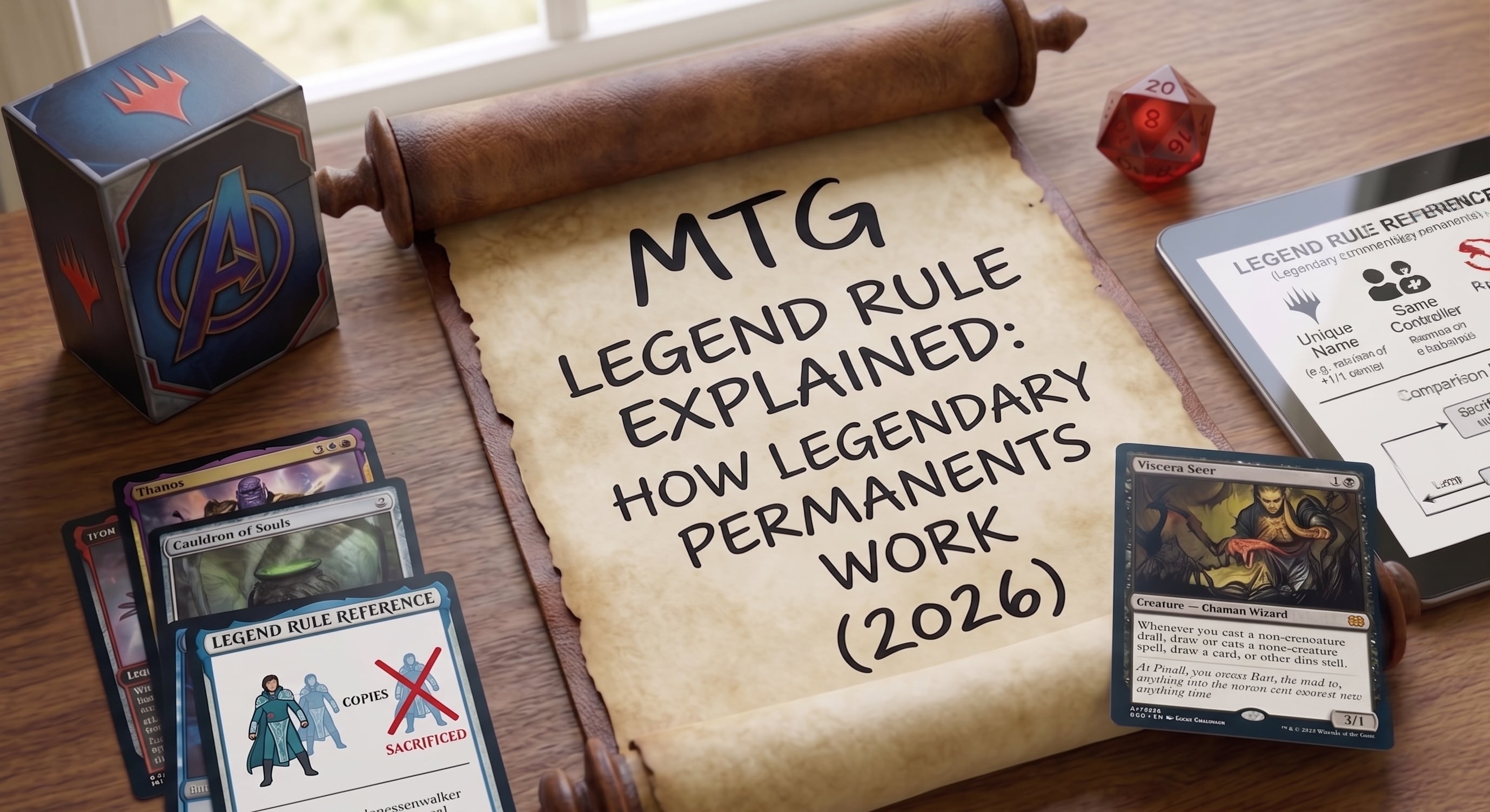 Magic: The Gathering legend rule and legendary permanents explained
