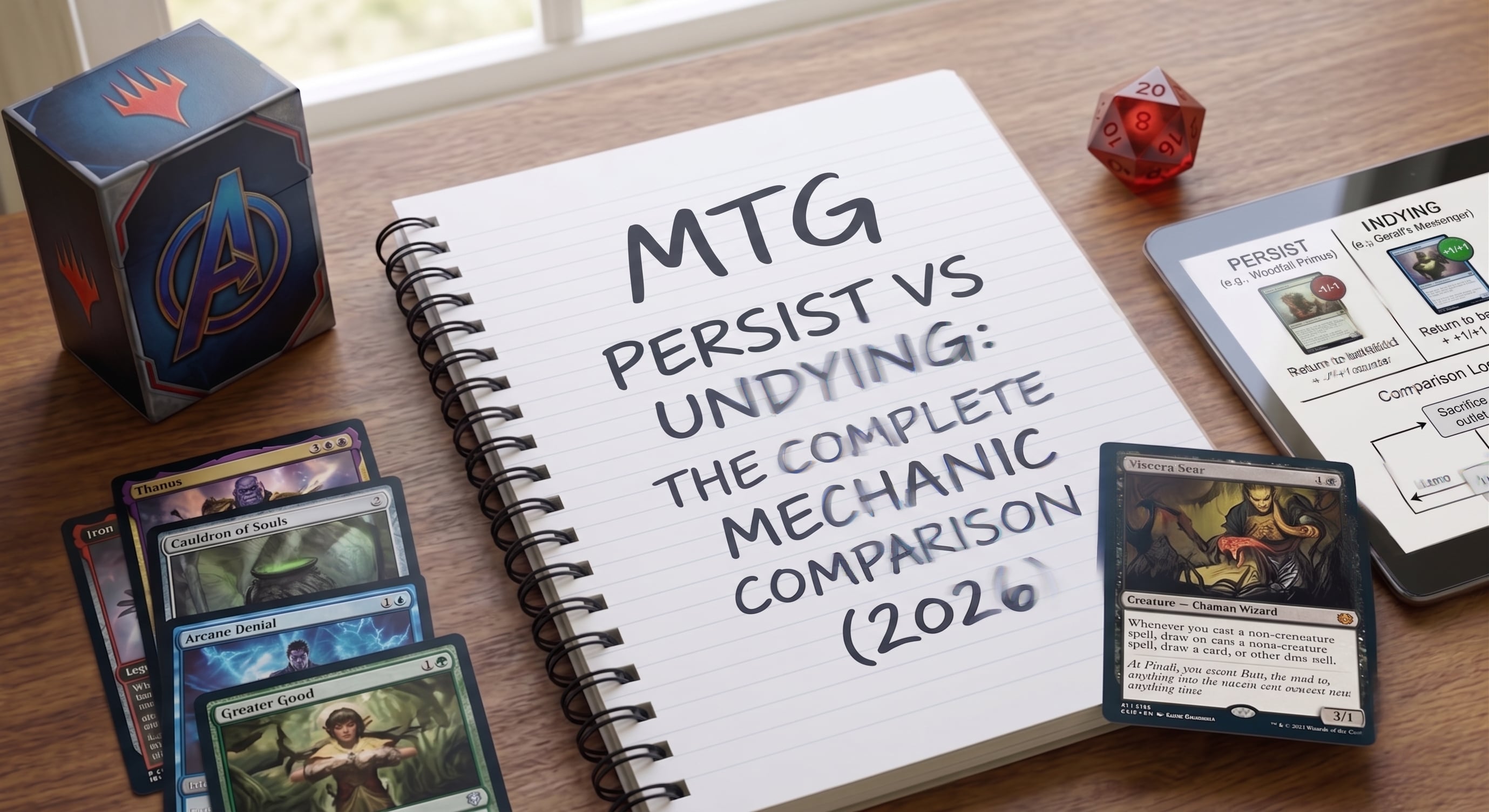 Magic: The Gathering Persist and Undying keyword abilities explained