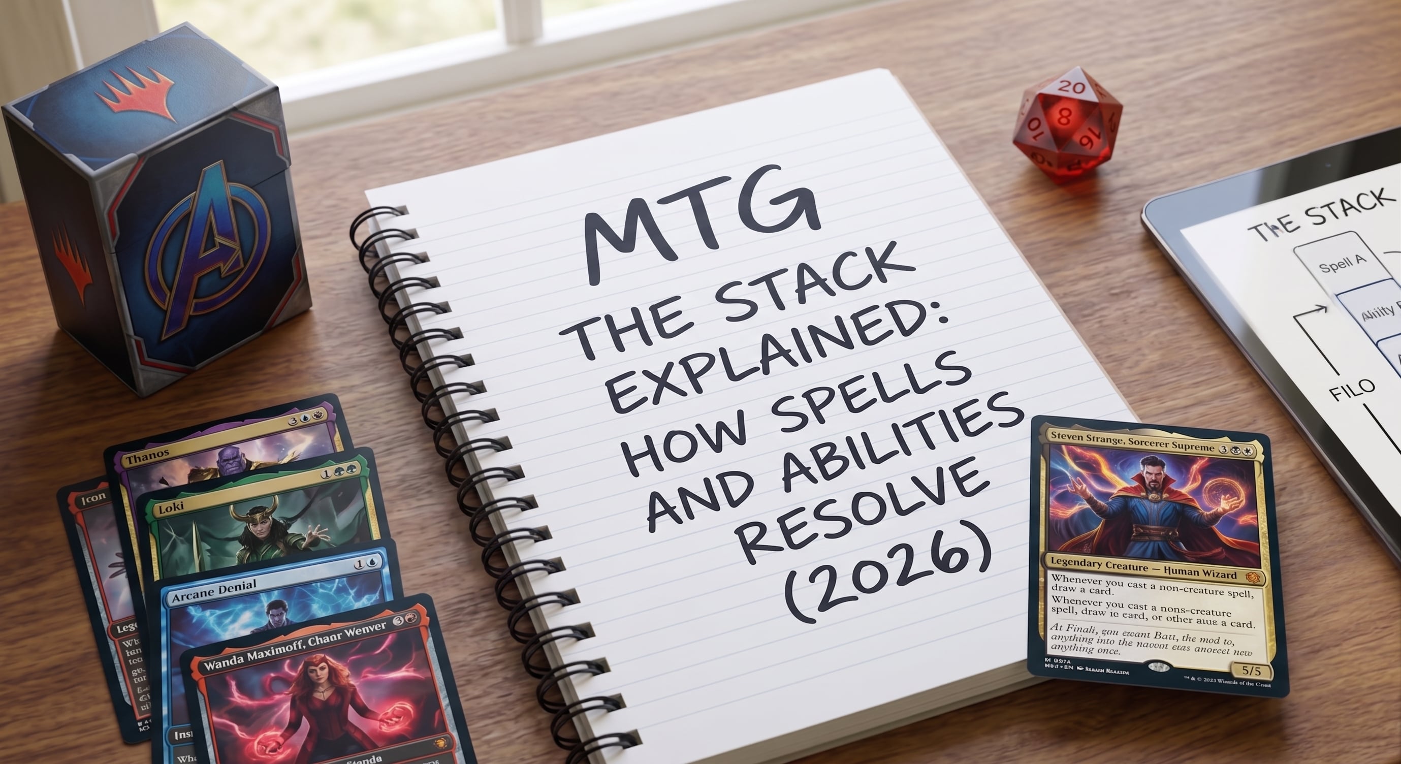 Magic: The Gathering stack mechanic and priority explained