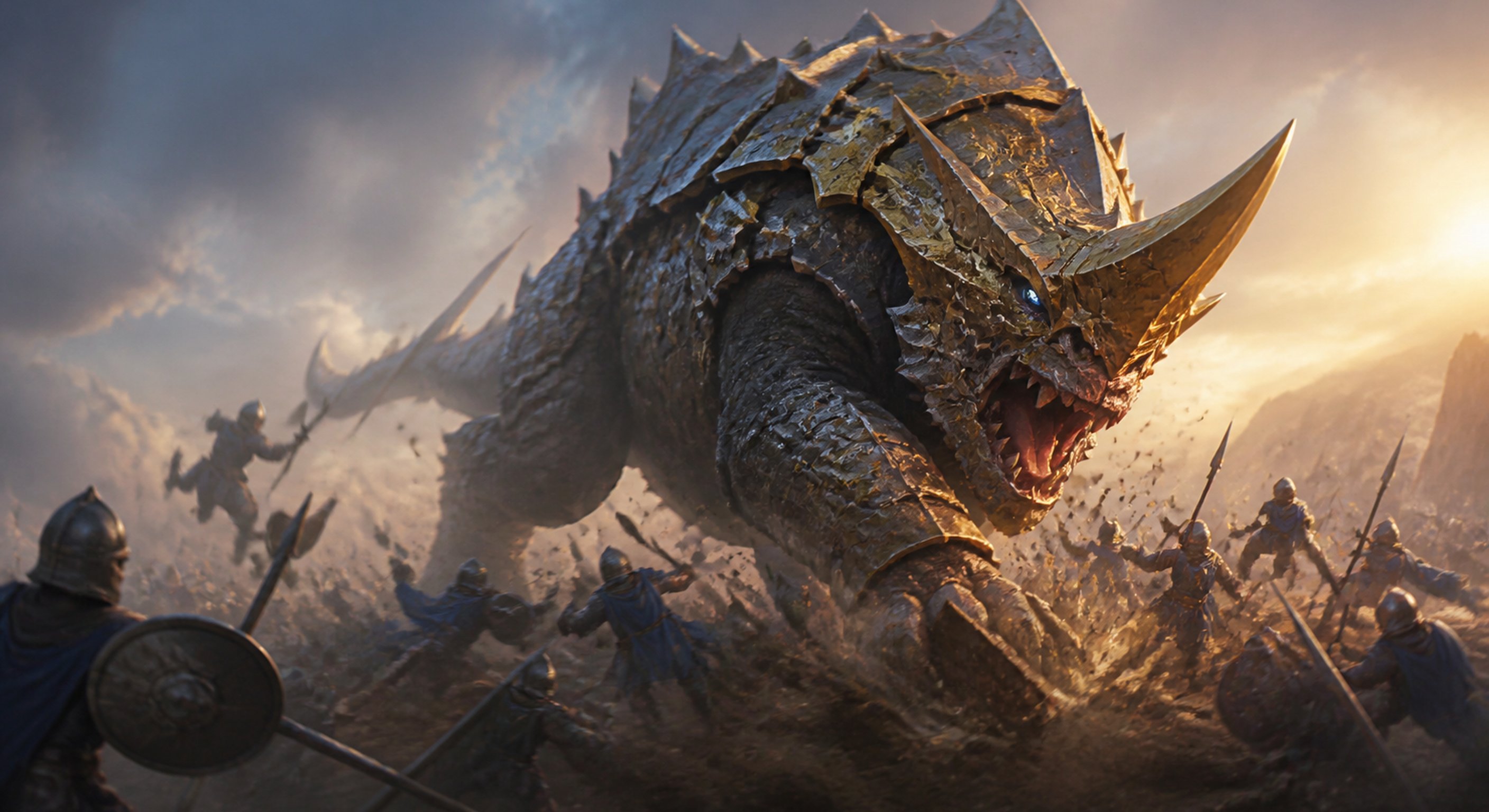 How trample works in Magic: The Gathering